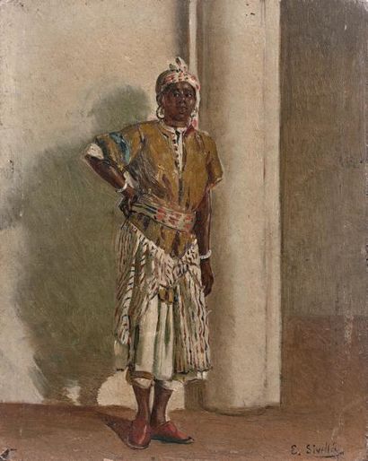 Emilio SIVILLA TORRES (Barcelone 1845 - 1894)
Portrait...