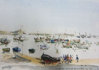 Henry DAVY (1913-1988° [3]

Petit port sur...