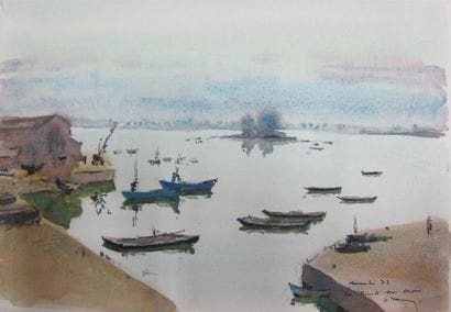 Henri DAVY (1913-1988)

La Trinité sur Mer

Aquarelle...