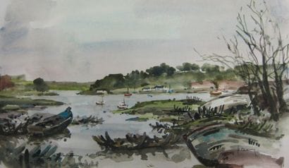 Henri DAVY (1913-1988)

La Trinité sur Mer

Aquarelle...
