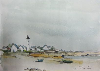 Henri DAVY (1913-1988)

La Trinité sur Mer

Aquarelle...