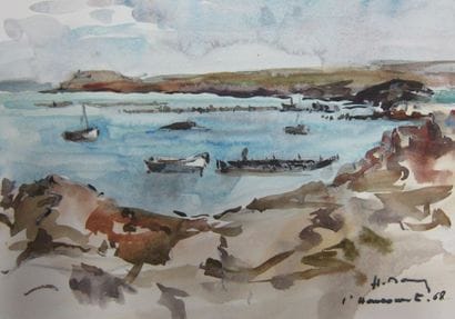 Henri DAVY (1913-1988)

La Trinité sur Mer

Aquarelle...