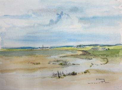 Henri DAVY (1913-1988)

Le parc à huître,...