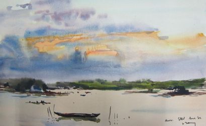 Henri DAVY (1913-1988)

Vue de Saint-Cado

Aquarelle...