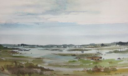 Henri DAVY (1913-1988)

Vue de Saint-Cado

Aquarelle...