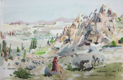 Henri DAVY (1913-1988)

Cappadoce

Aquarelle...