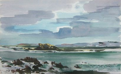 Henri DAVY (1913-1988)

Quand la mer, elle...