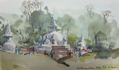 Henri DAVY (1913-1988)

Katmandou

Aquarelle...