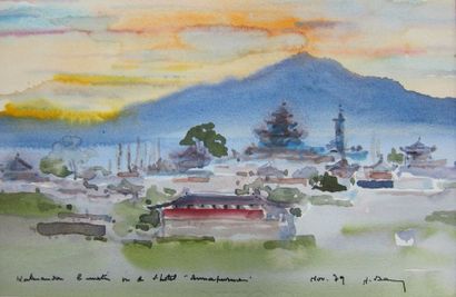 Henri DAVY (1913-1988)

Katmandou

Aquarelle...