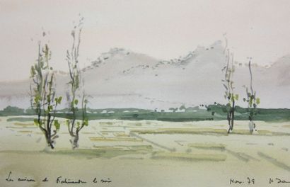Henri DAVY (1913-1988)

Katmandou

Aquarelle...
