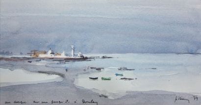 Henri DAVY (1913-1988) 

Agra et le Taj-Mahal

Aquarelle...