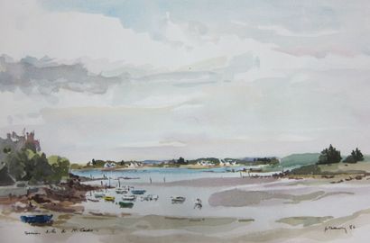 Henri DAVY (1913-1988)

Derrière l'île de...