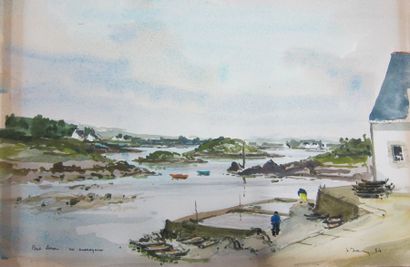 Henri DAVY (1913-1988)

Derrière l'île de...