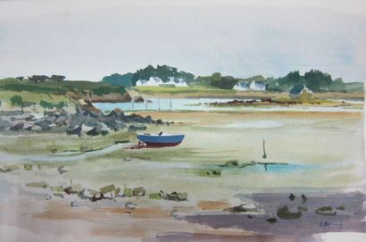 Henri DAVY (1913-1988)

Derrière l'île de...