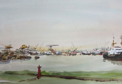 Henri DAVY (1913-1988)

Le Havre

Aquarelle...