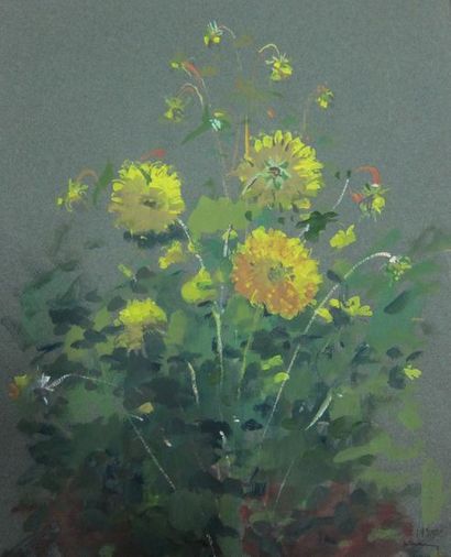 Henri DAVY (1913-1988)

Bouquets

Trois gouaches...