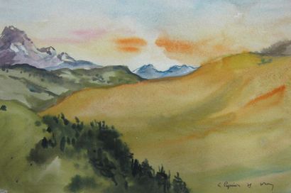 Henri DAVY (1913-1988)

Les Pyrénées

Aquarelle...