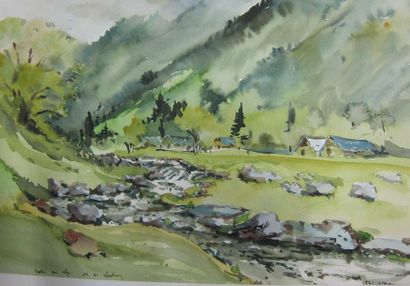 Henri DAVY (1913-1988)

Les Pyrénées

Aquarelle...