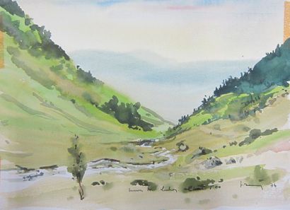 Henri DAVY (1913-1988)

Les Pyrénées

Aquarelle...