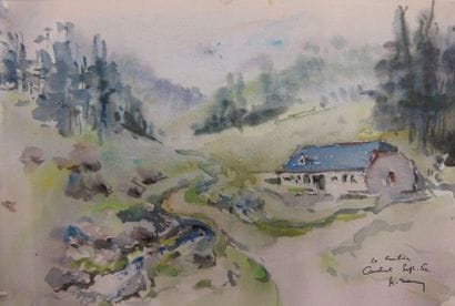 Henri DAVY (1913-1988)

La Fruitière, Cauterets

Aquarelle...