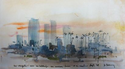 Henri DAVY (1913-1988)

Vue de Manhattan

Aquarelle...