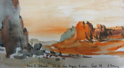 Henri DAVY (1913-1988)

Vue de Manhattan

Aquarelle...