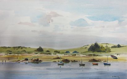 Henri DAVY (1913-1988)

Rakou les Deriks

Aquarelle...