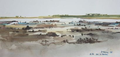 Henri DAVY (1913-1988)

Baie d'Etel

Aquarelle...