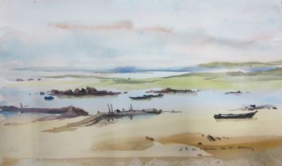 Henri DAVY (1913-1988)

Baie d'Etel

Aquarelle...