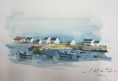 Henri DAVY (1913-1988)

Eglise en Bretagne

Aquarelle...