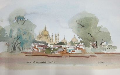 Henri DAVY (1913-1988)

Agra, le Taj-Mahal

Aquarelle...