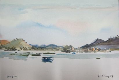 Henri DAVY (1913-1988)

Agra, le Taj-Mahal

Aquarelle...