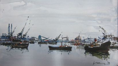 Henri DAVY (1913-1988)

Bateaux de peche...