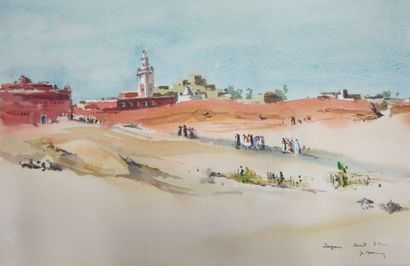 Henri DAVY (1913-1988)

Tanger

Aquarelle...