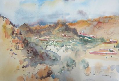 Henri DAVY (1913-1988)

Tanger

Aquarelle...