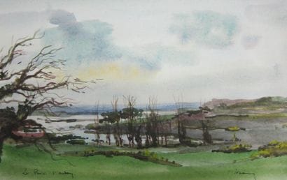 Henri DAVY (1913-1988)

La rivière Saint-Aubray

Aquarelle...