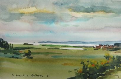Henri DAVY (1913-1988)

La rivière Saint-Aubray

Aquarelle...