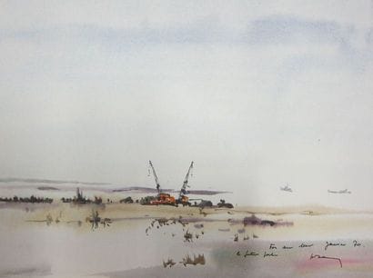 Henri DAVY (1913-1988)

Fos-sur-Mer

Aquarelle...