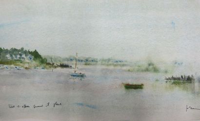 Henri DAVY (1913-1988)

Cancale

Aquarelle...