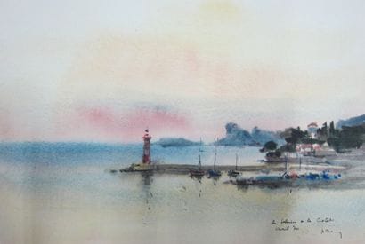 Henri DAVY (1913-1988)

Les falaises de La...