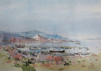 Henri DAVY (1913-1988)

Les falaises de La...