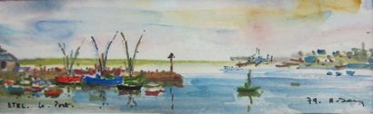 Henri DAVY (1913-1988) [3]

Etel, le port

Aquarelle...
