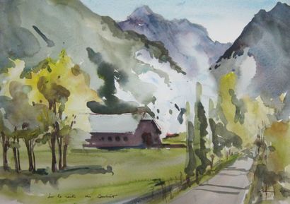 Henri DAVY (1913-1988) [3]

Les Pyrénées

Aquarelle...