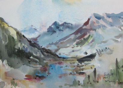 Henri DAVY (1913-1988) [3]

Les Pyrénées

Aquarelle...