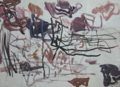 COJAN Aurel (1914-2005),
Composition abstraite...