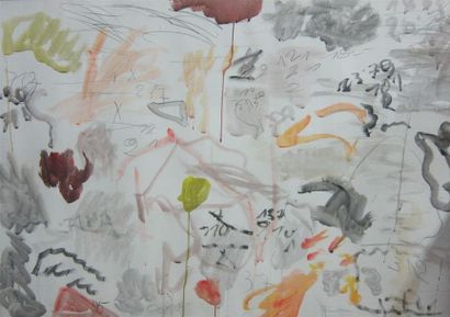 COJAN Aurel (1914-2005),
Composition abstraite...