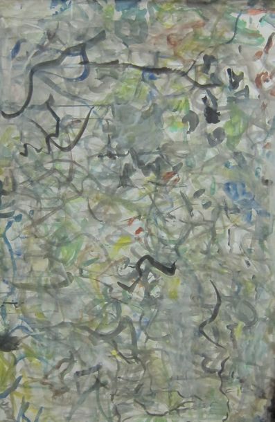 COJAN Aurel (1914-2005),
Composition abstraite...