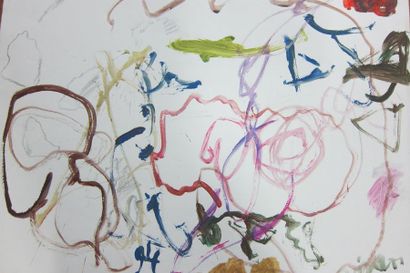 COJAN Aurel (1914-2005),
Composition abstraite
Aquarelle...