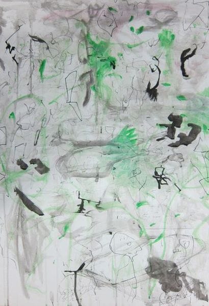 COJAN Aurel (1914-2005),

Composition verte...
