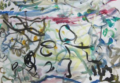 COJAN Aurel (1914-2005),

Composition abstraite...